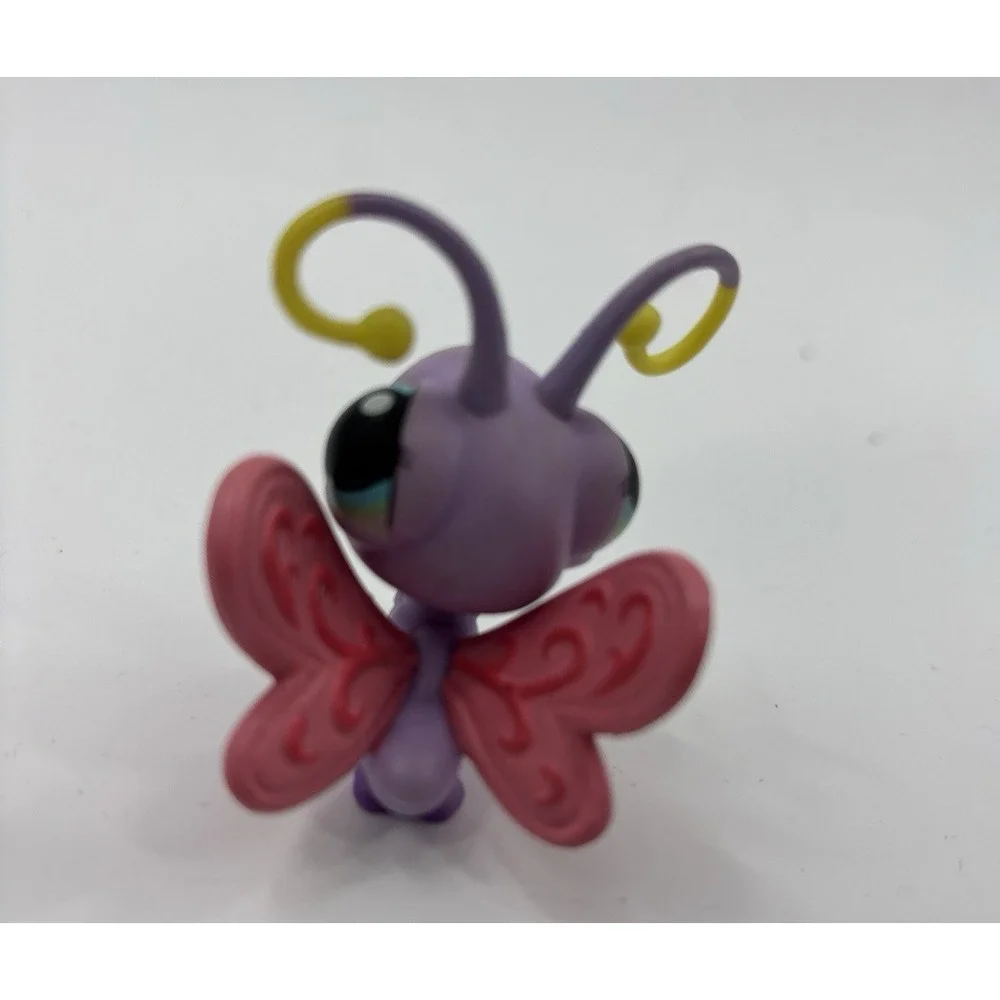 LPS‎ Littlest Pet Shop Purple Butterfly Pink Wings #93